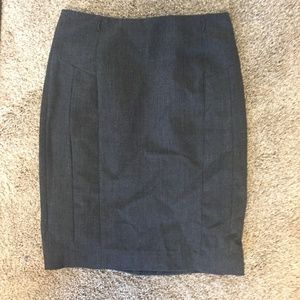 Grey H&M Pencil Skirt Size 4